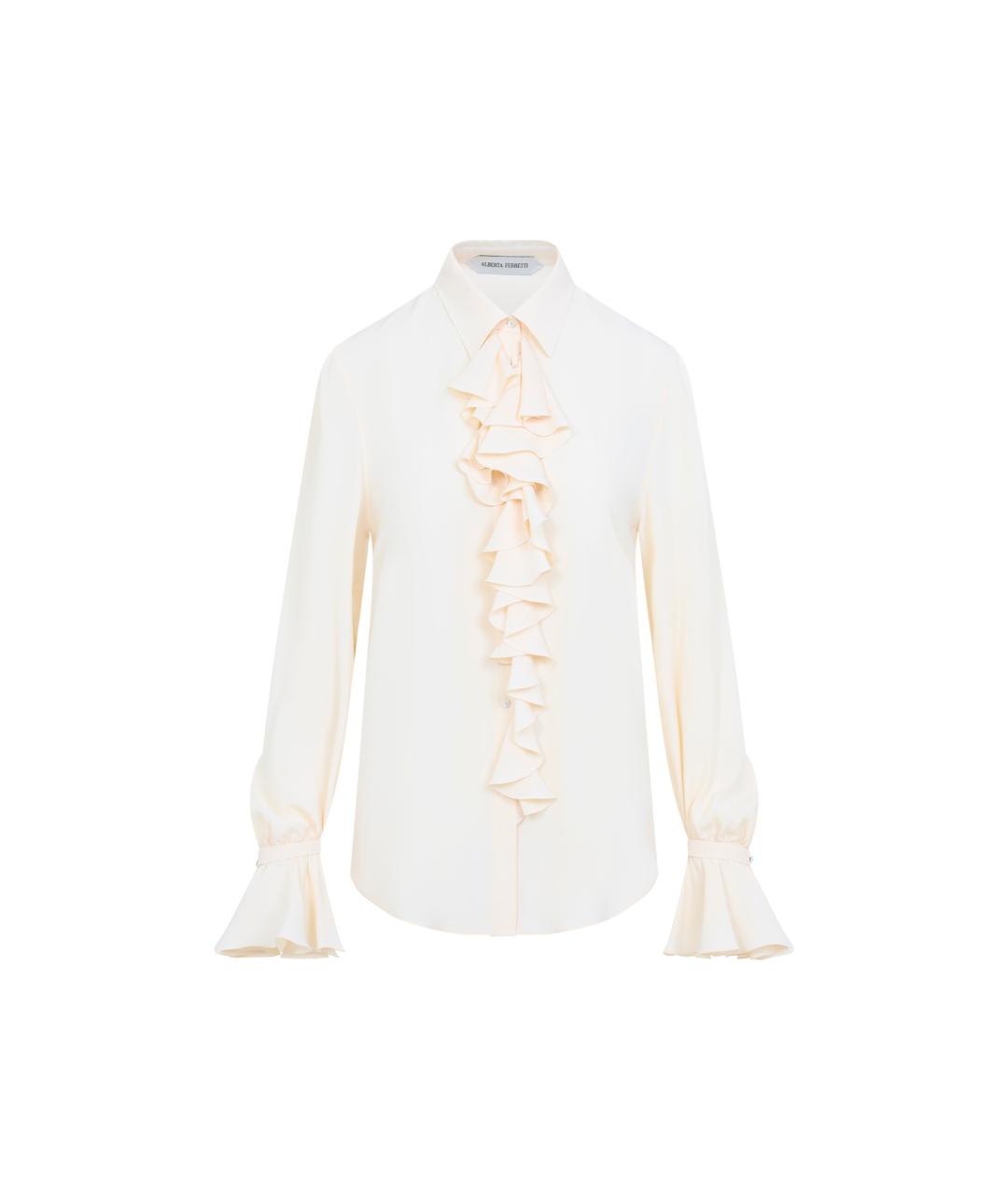 ALBERTA FERRETTI Бежевая рубашка, фото 1