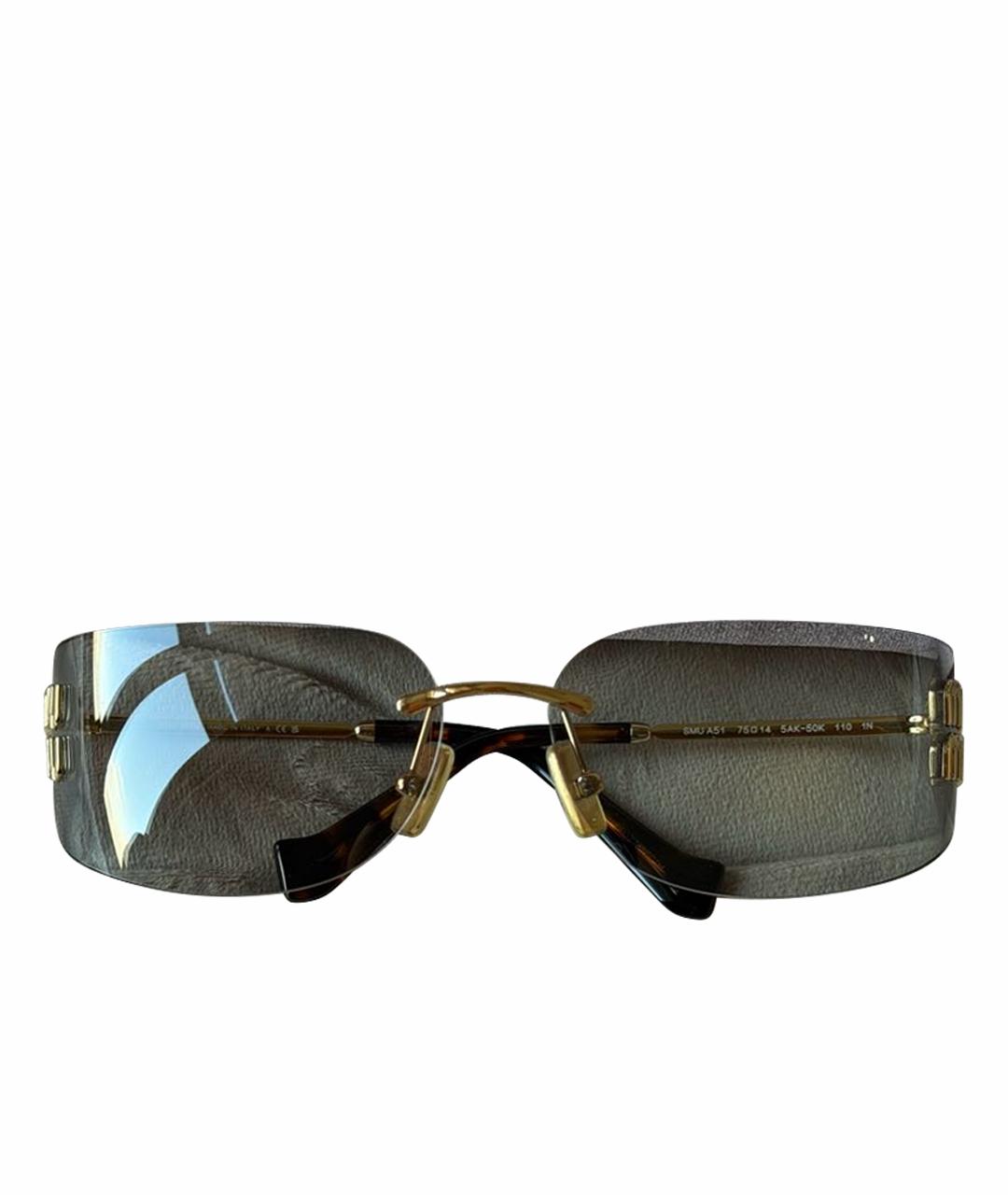 MIU MIU Серые солнцезащитные очки, фото 1