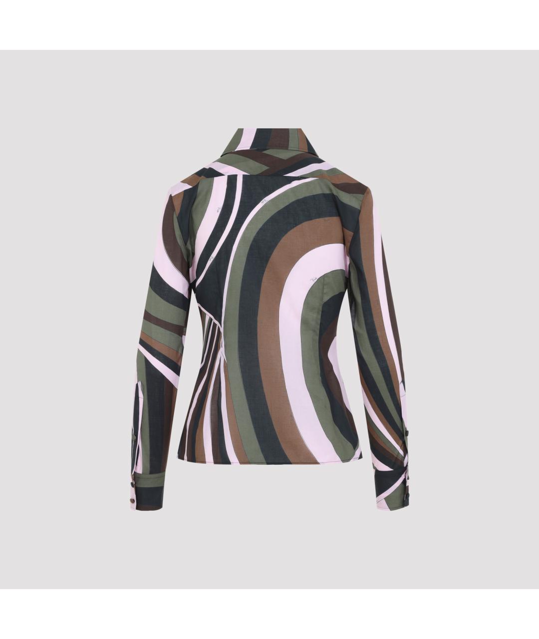 PUCCI Мульти хлопковая рубашка, фото 2