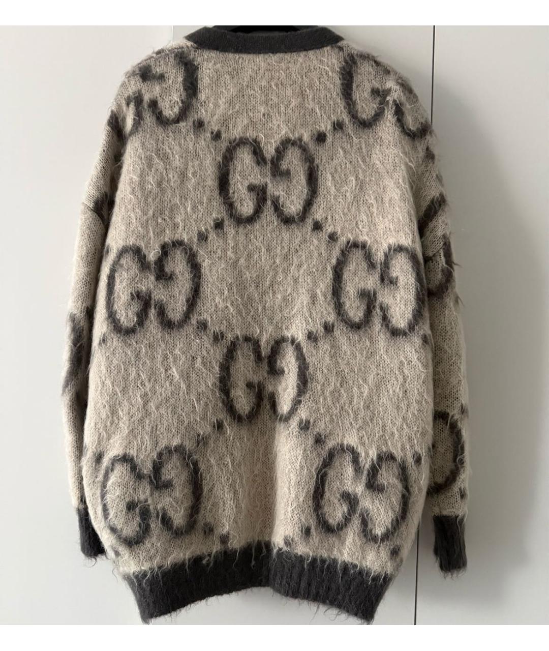 GUCCI Антрацитовый кардиган, фото 2