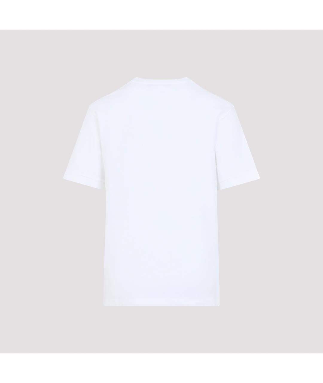 JACQUEMUS Белая хлопковая футболка, фото 2