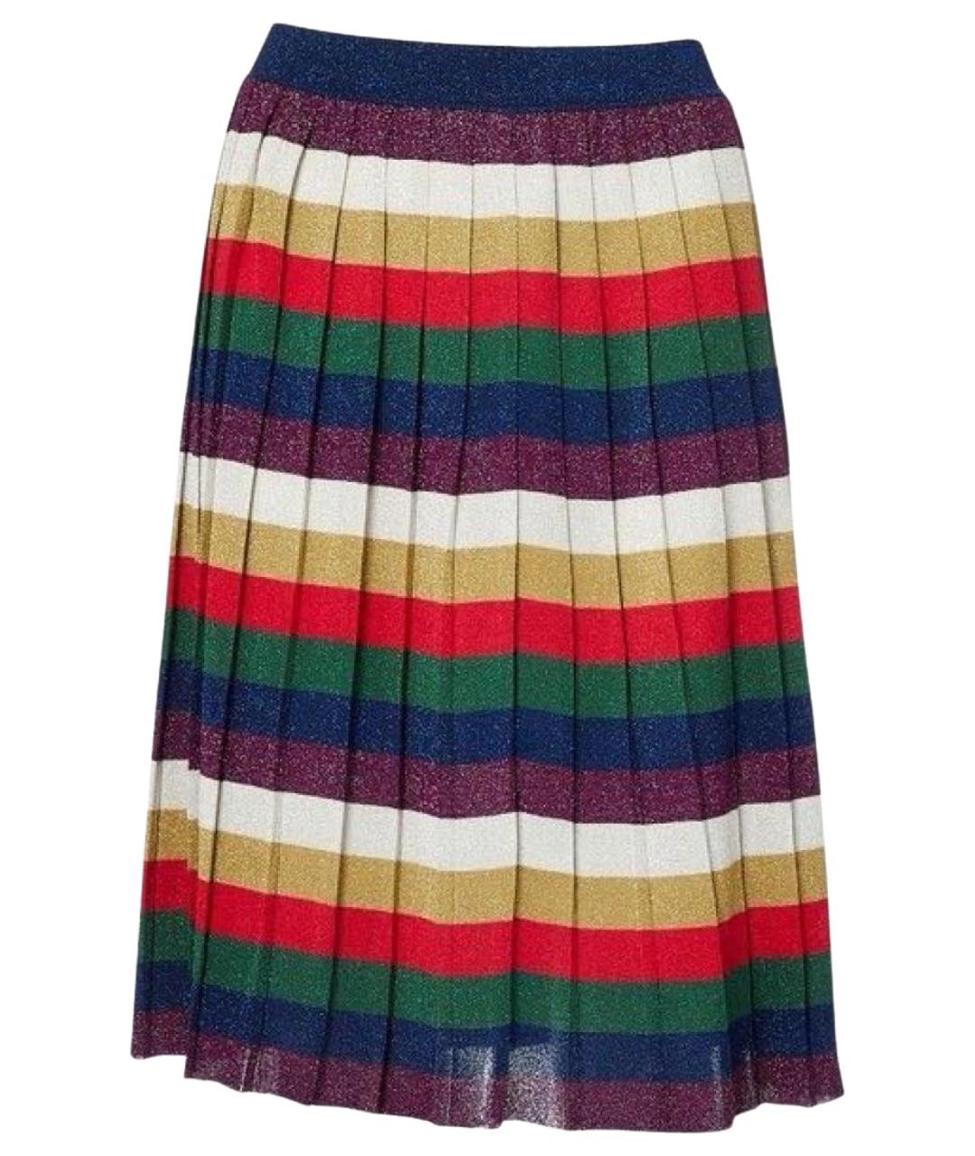GUCCI Мульти юбка миди, фото 1