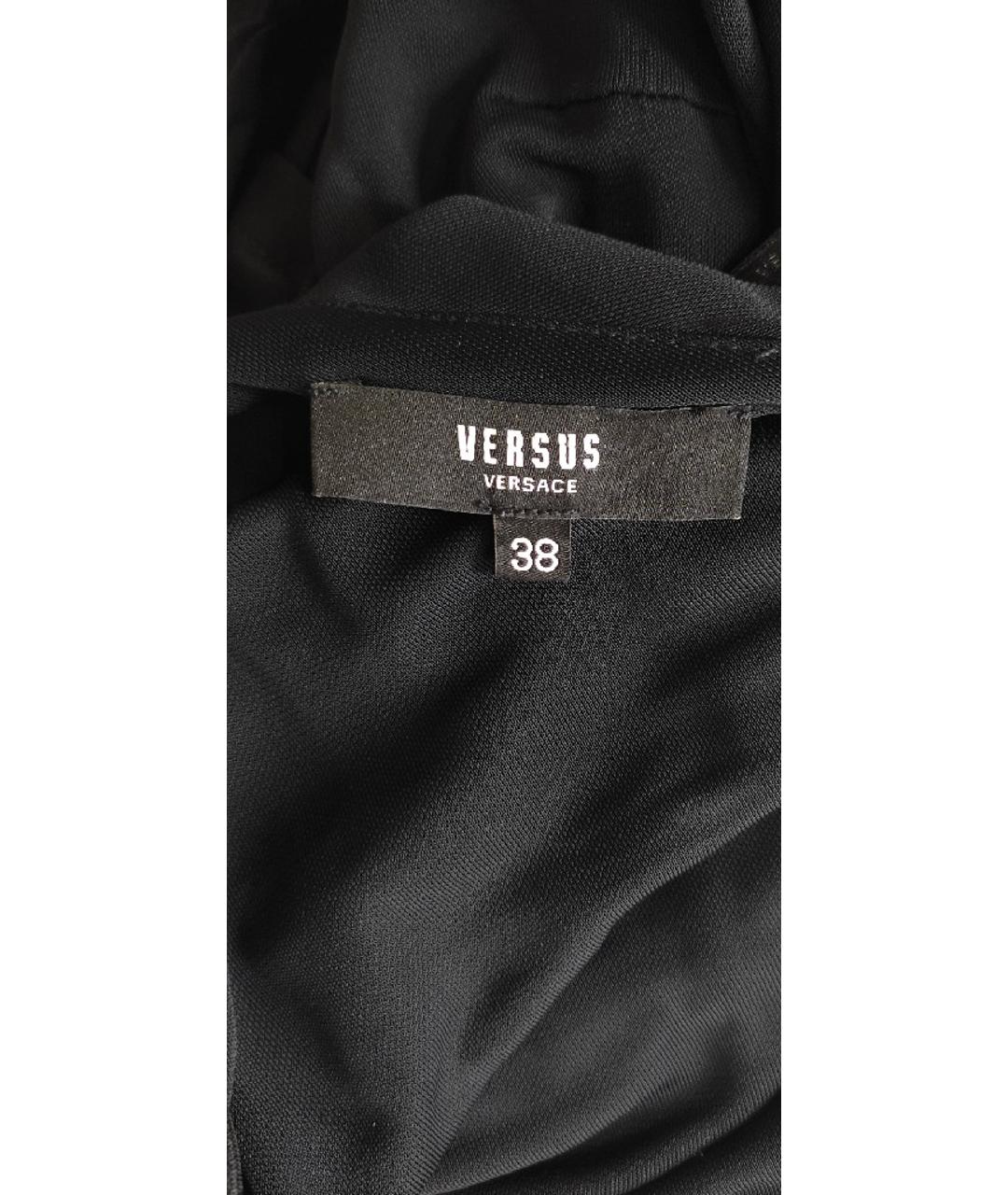 VERSUS VERSACE Темно-синее платье, фото 4