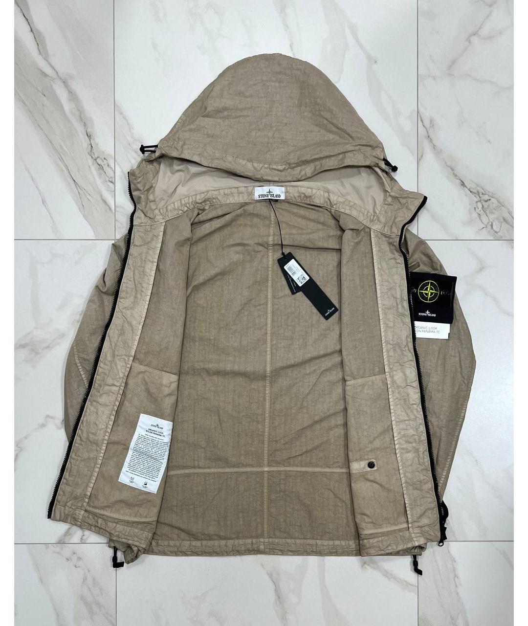 STONE ISLAND Бежевая куртка, фото 4