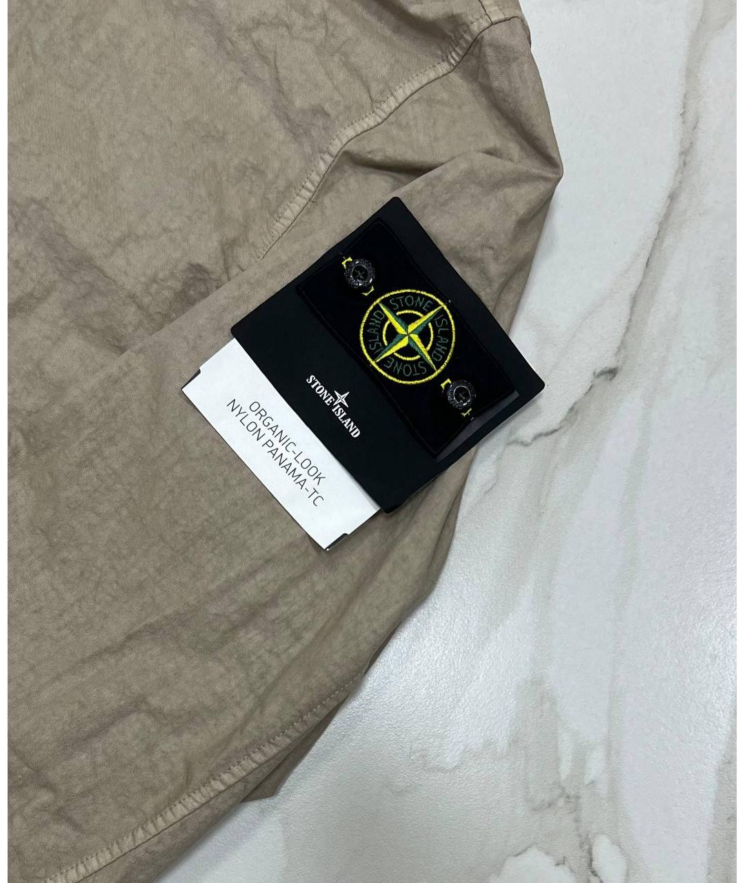 STONE ISLAND Бежевая куртка, фото 2