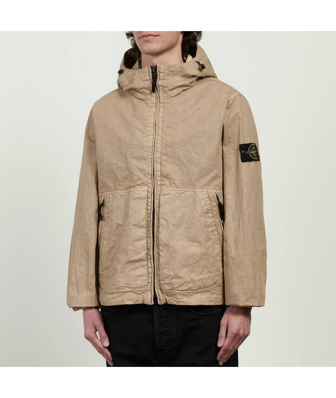STONE ISLAND Бежевая куртка, фото 7