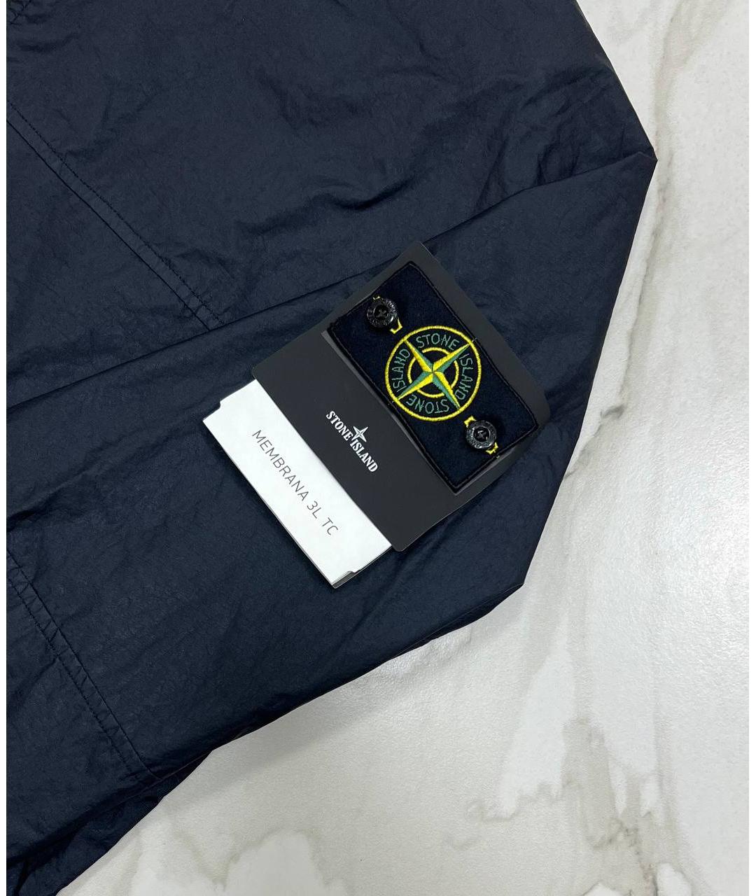STONE ISLAND Темно-синяя куртка, фото 3