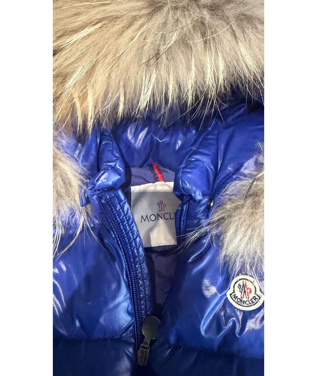MONCLER Темно-синий комбинезон, фото 4