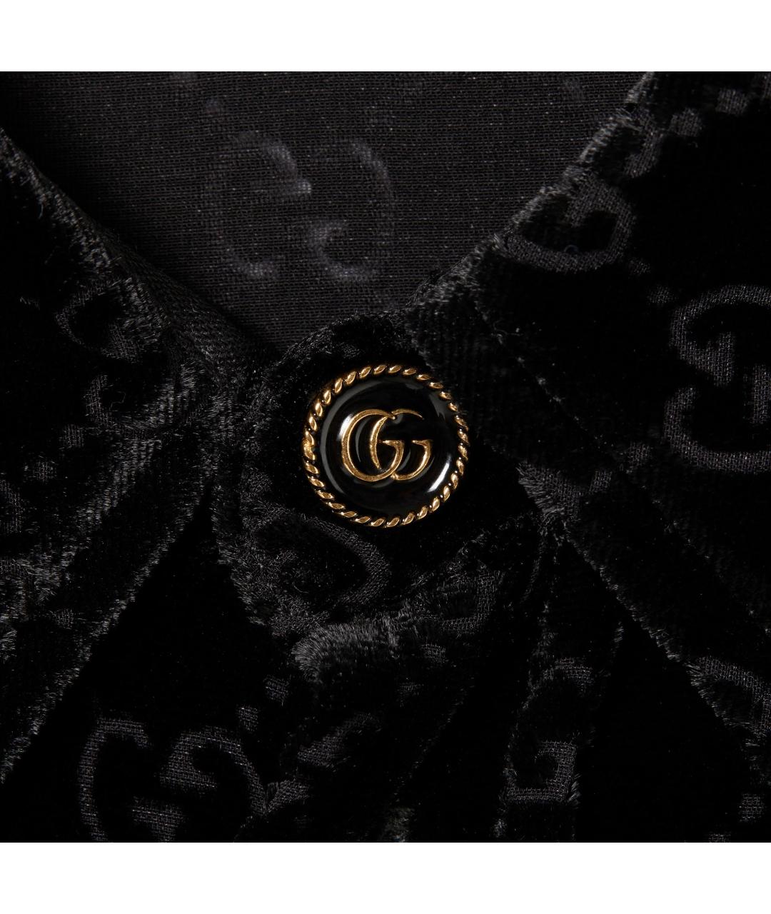 GUCCI Черная кэжуал рубашка, фото 2