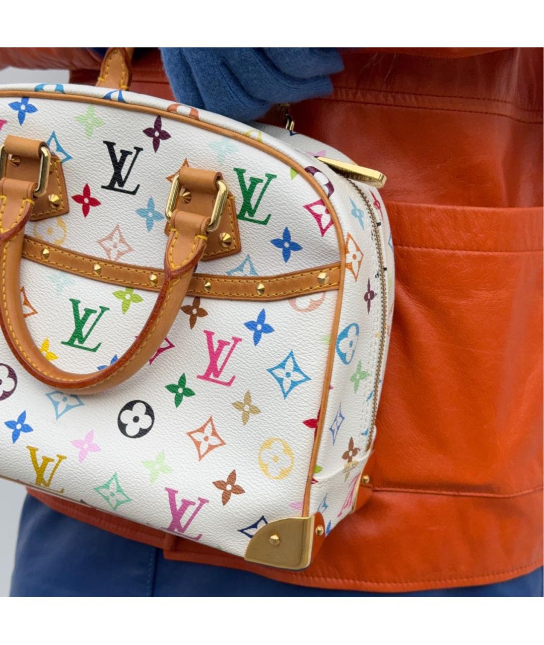 LOUIS VUITTON Мульти сумка с короткими ручками из канвы, фото 8