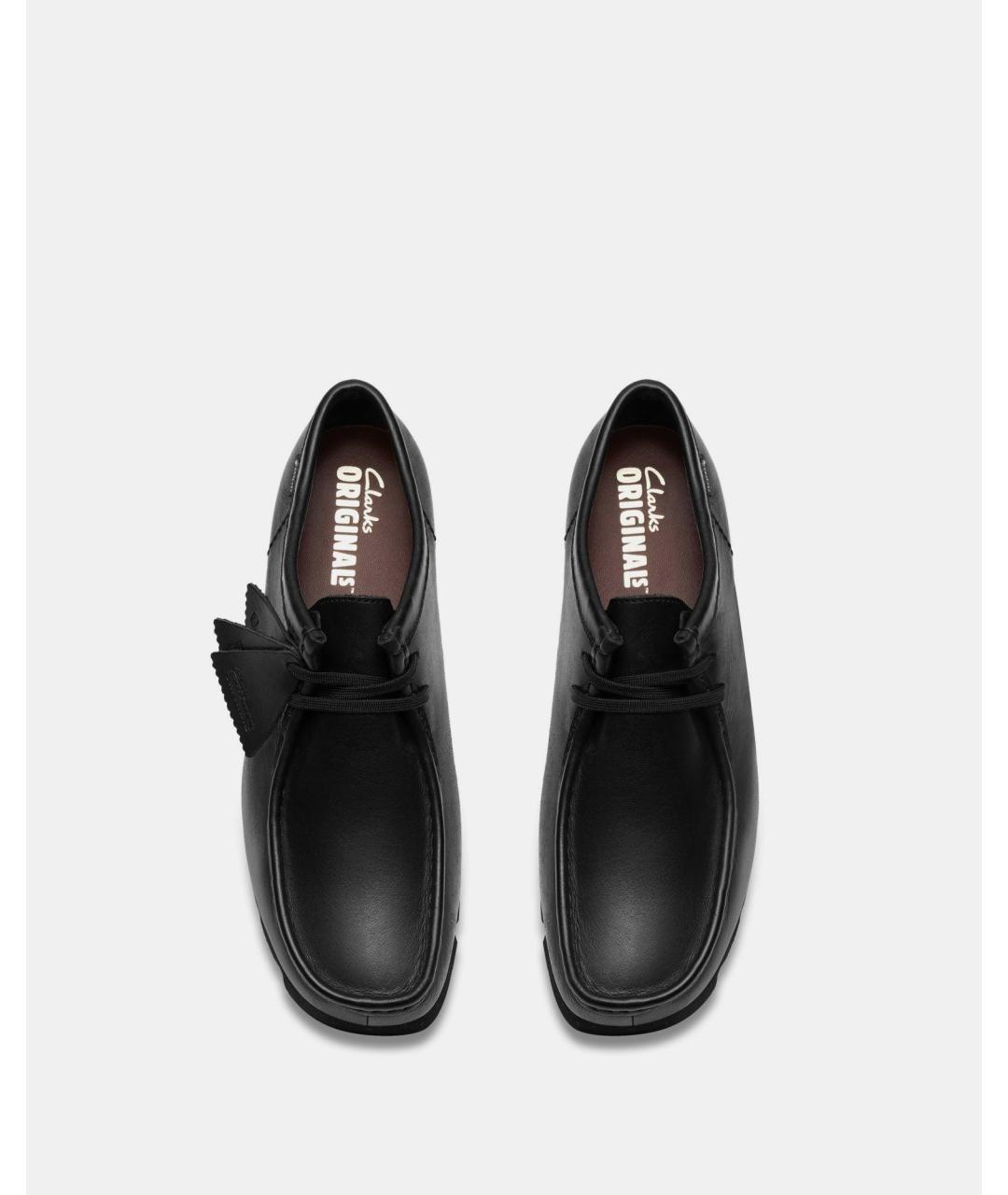 CLARKS Черные кожаные лоферы, фото 2