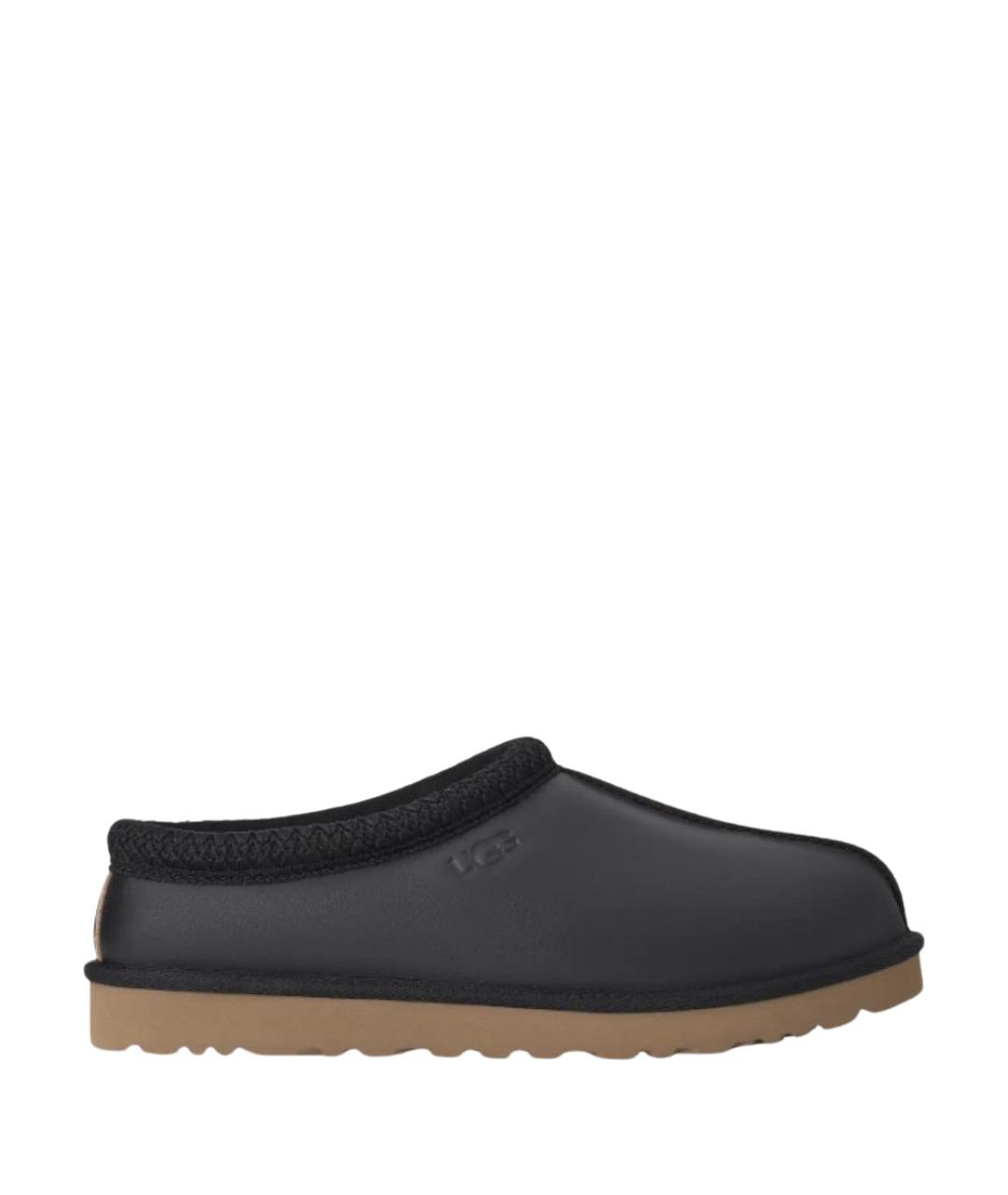UGG Черные кожаные низкие ботинки, фото 1