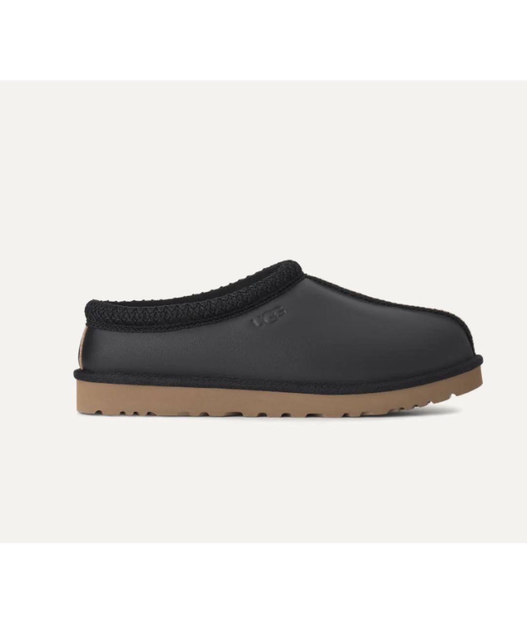 UGG Черные кожаные низкие ботинки, фото 4