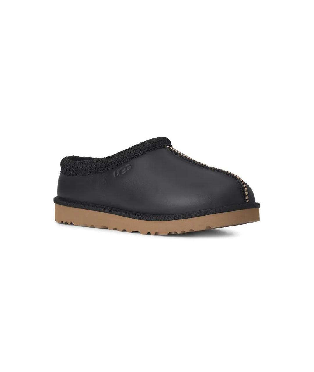 UGG Черные кожаные низкие ботинки, фото 2