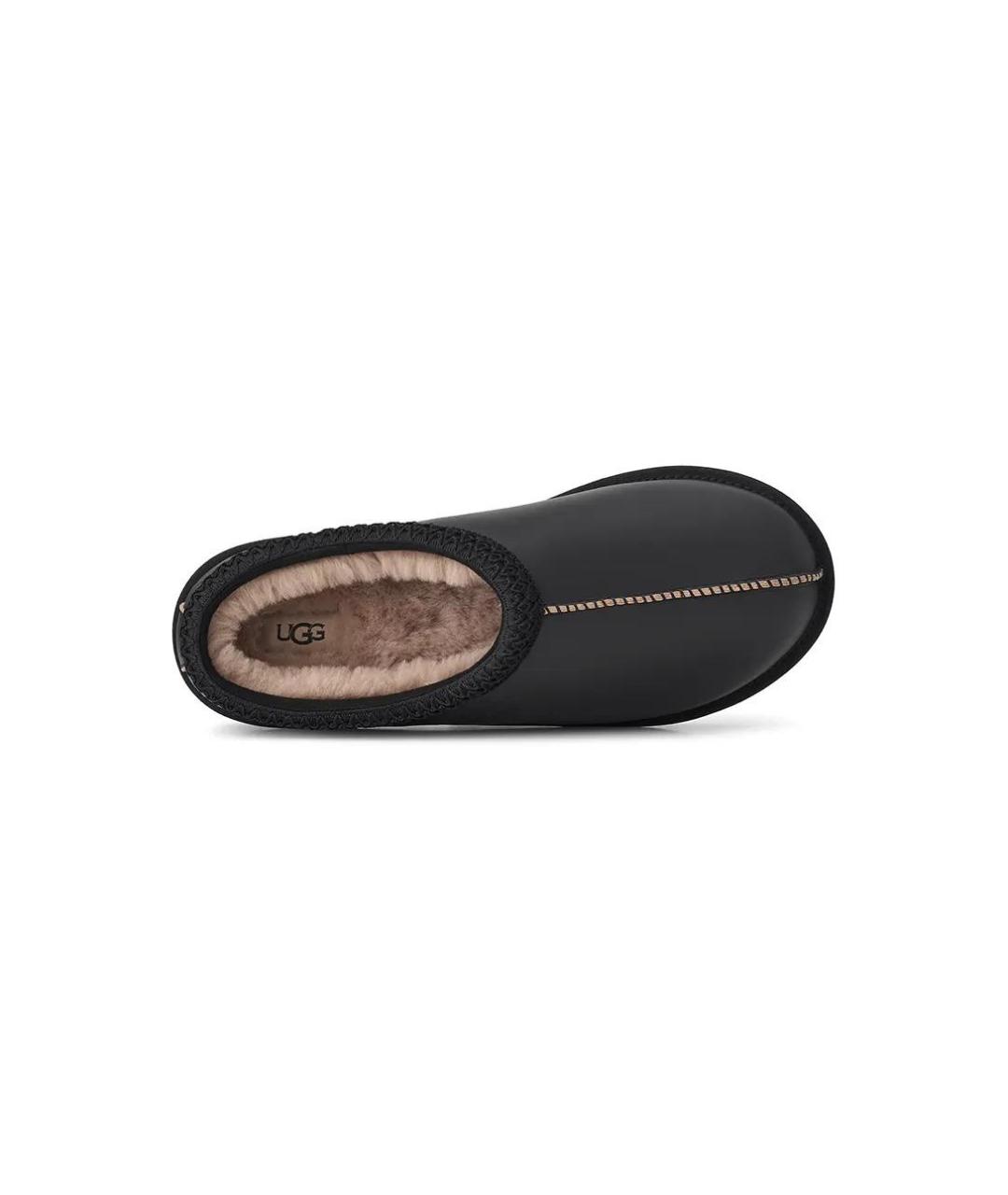 UGG Черные кожаные низкие ботинки, фото 3