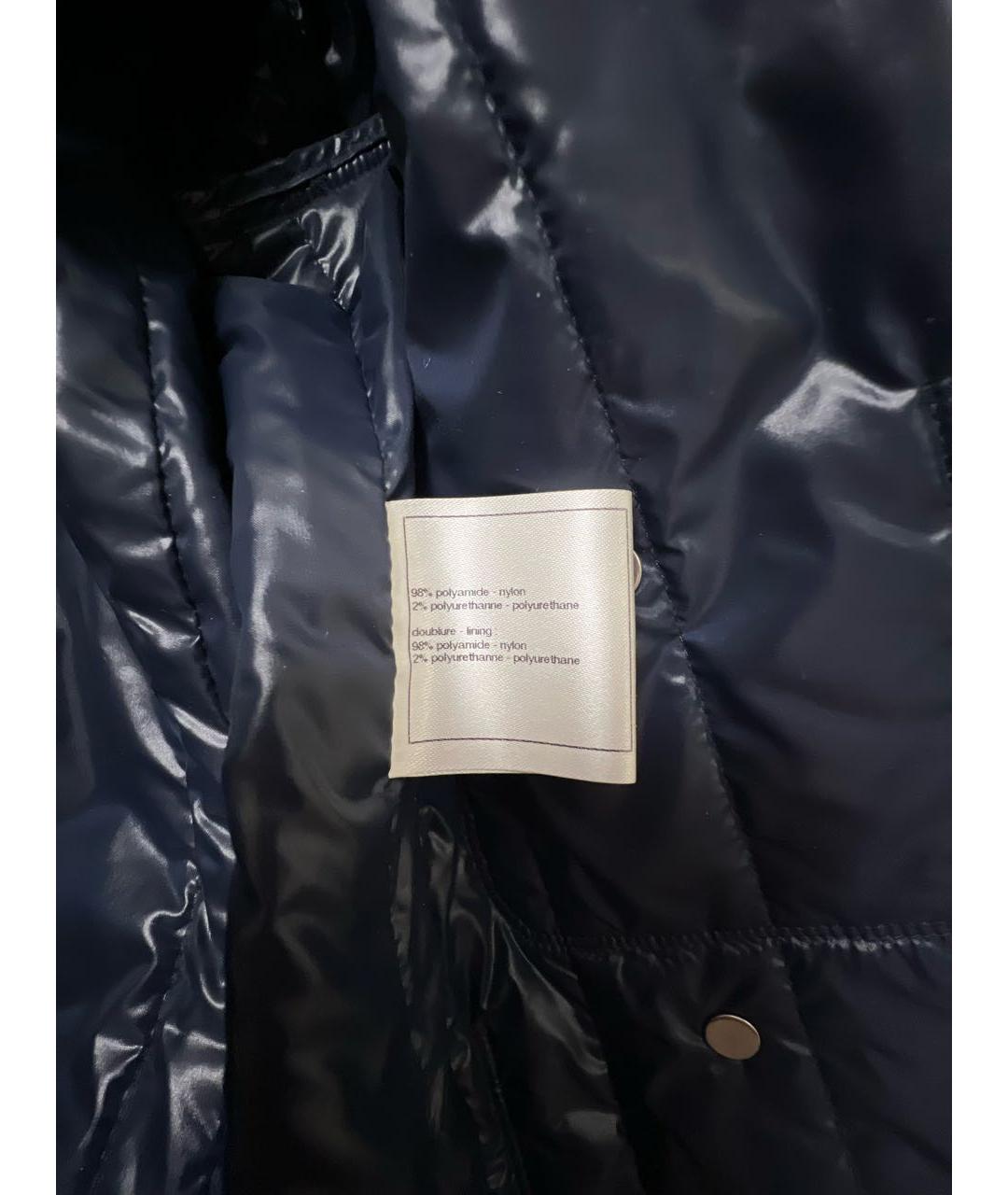 CHANEL Синяя полиамидовая куртка, фото 4