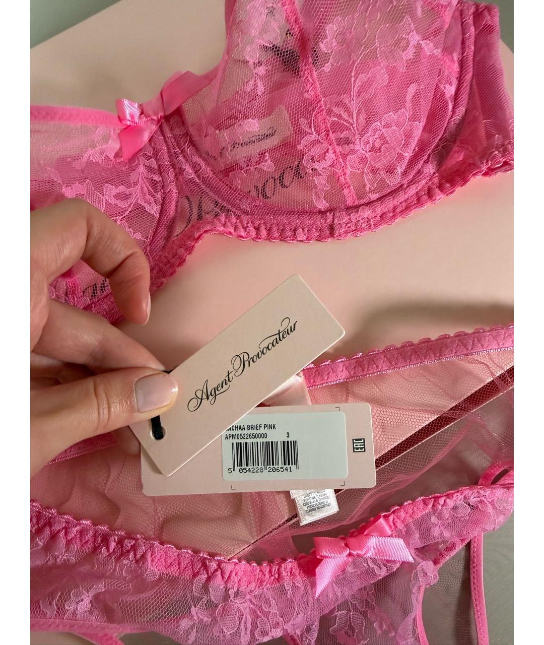 AGENT PROVOCATEUR Розовый комплекты, фото 5