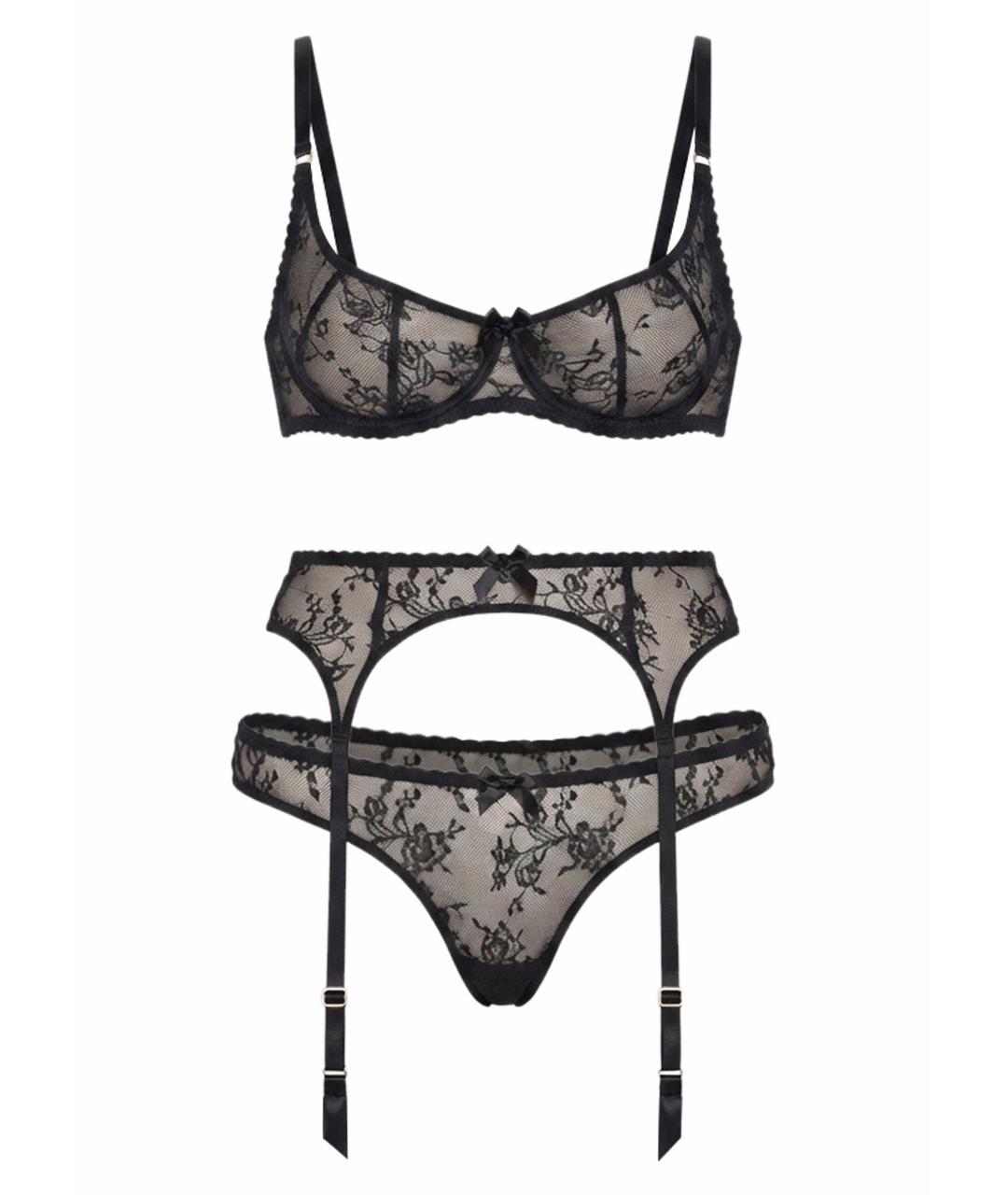 AGENT PROVOCATEUR Черный комплекты, фото 1