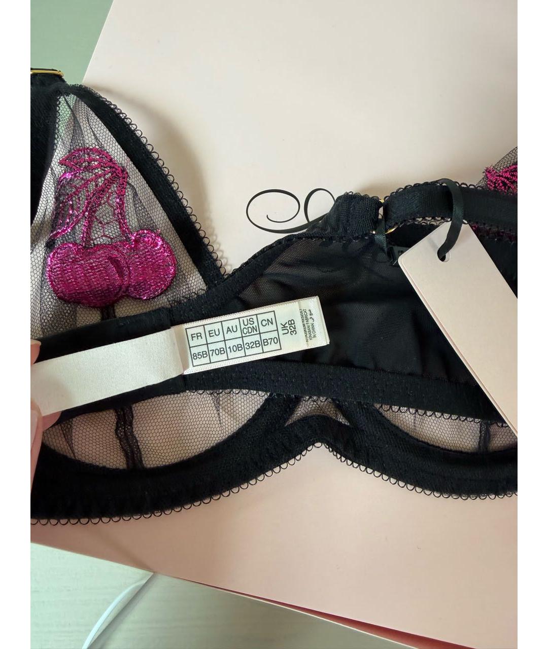 AGENT PROVOCATEUR Черный бюстгалтеры, фото 2
