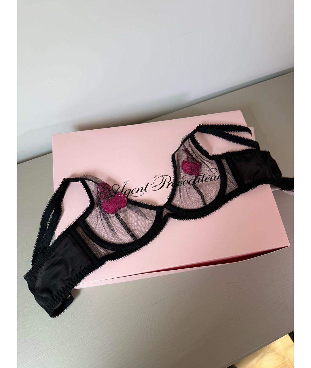 AGENT PROVOCATEUR Черный бюстгалтеры, фото 4