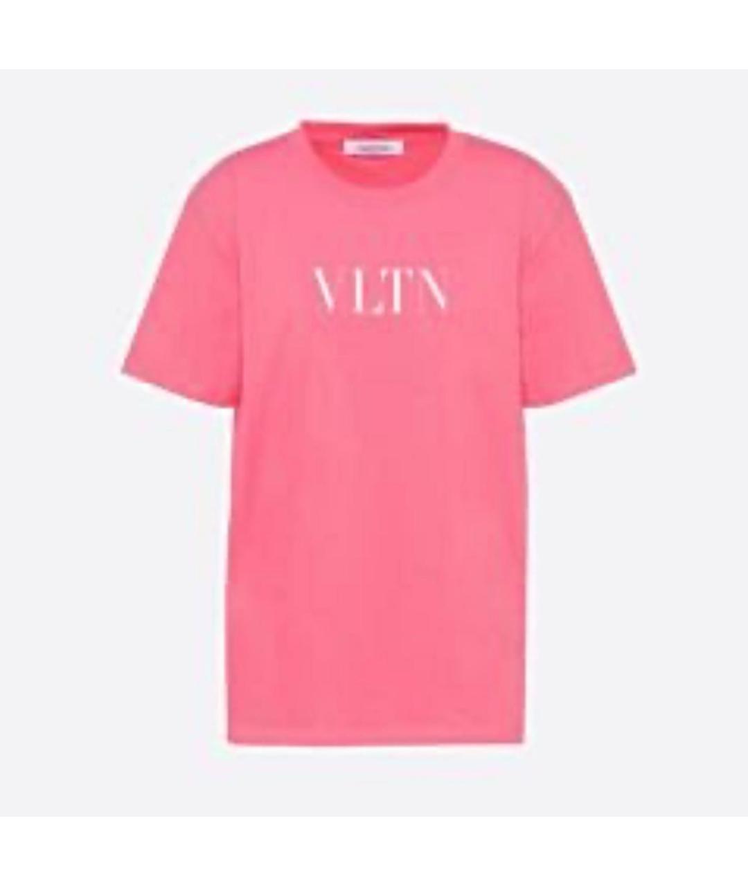 VALENTINO Коралловая футболка, фото 4
