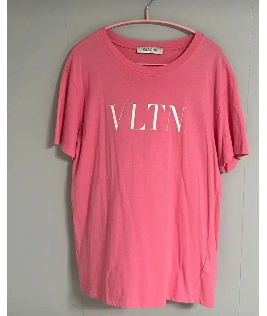 VALENTINO Коралловая футболка, фото 3