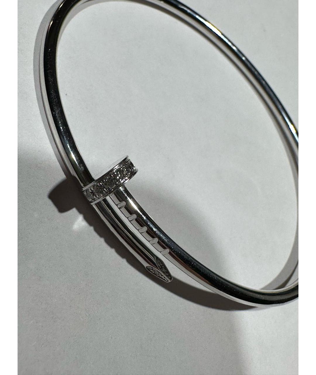 CARTIER Белый браслет из белого золота, фото 3