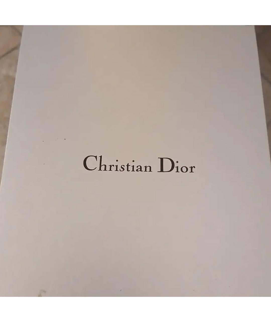 CHRISTIAN DIOR Золотое металлическое колье, фото 5