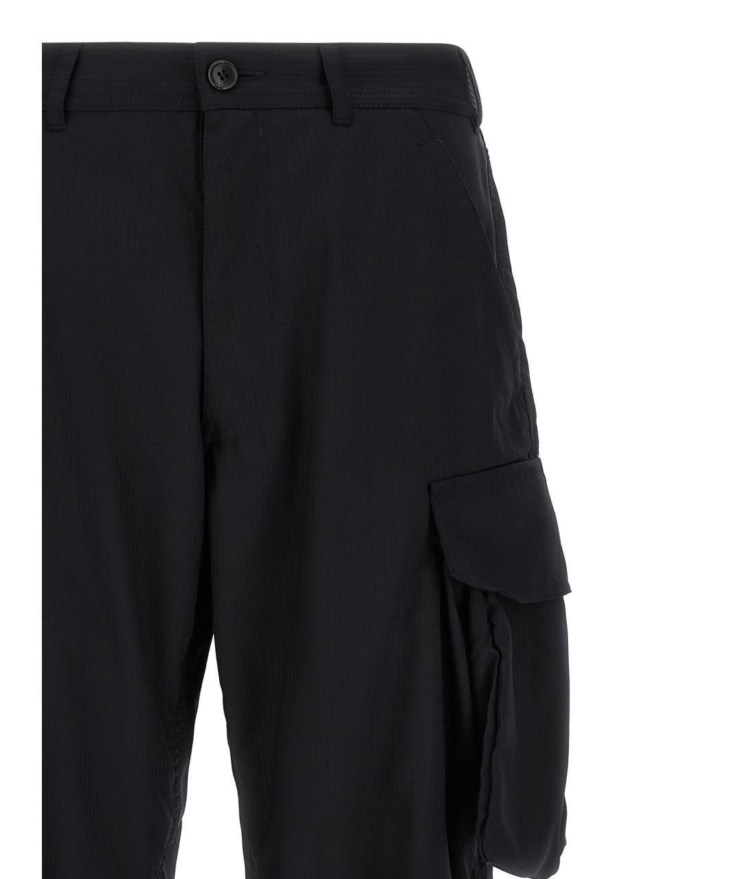 COMME DES GARÇONS SHIRT Синие полиэстеровые повседневные брюки, фото 3