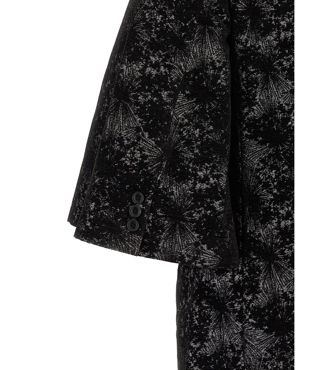 COMME DES GARÇONS HOMME PLUS Черный полиэстеровый пиджак, фото 4