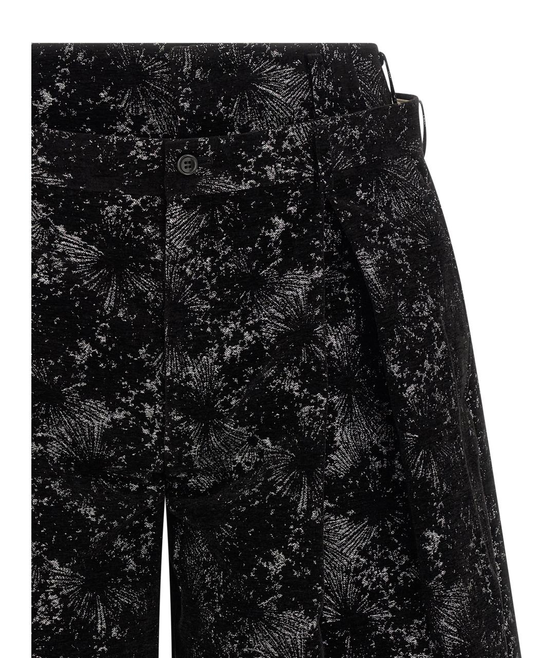 COMME DES GARÇONS HOMME PLUS Черные полиэстеровые шорты, фото 3