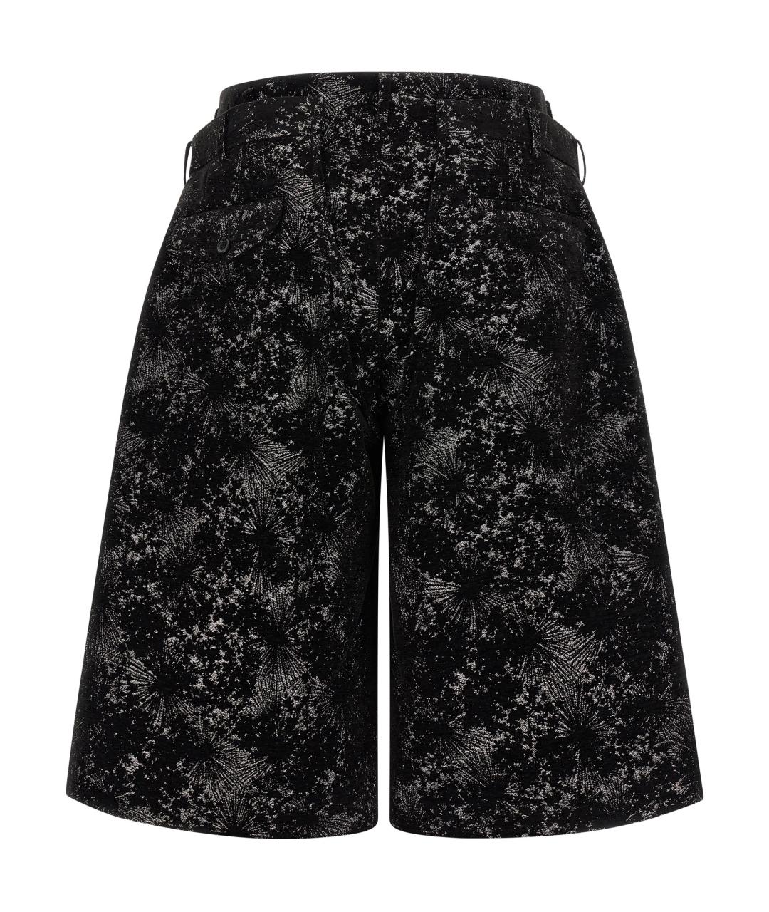 COMME DES GARÇONS HOMME PLUS Черные полиэстеровые шорты, фото 2