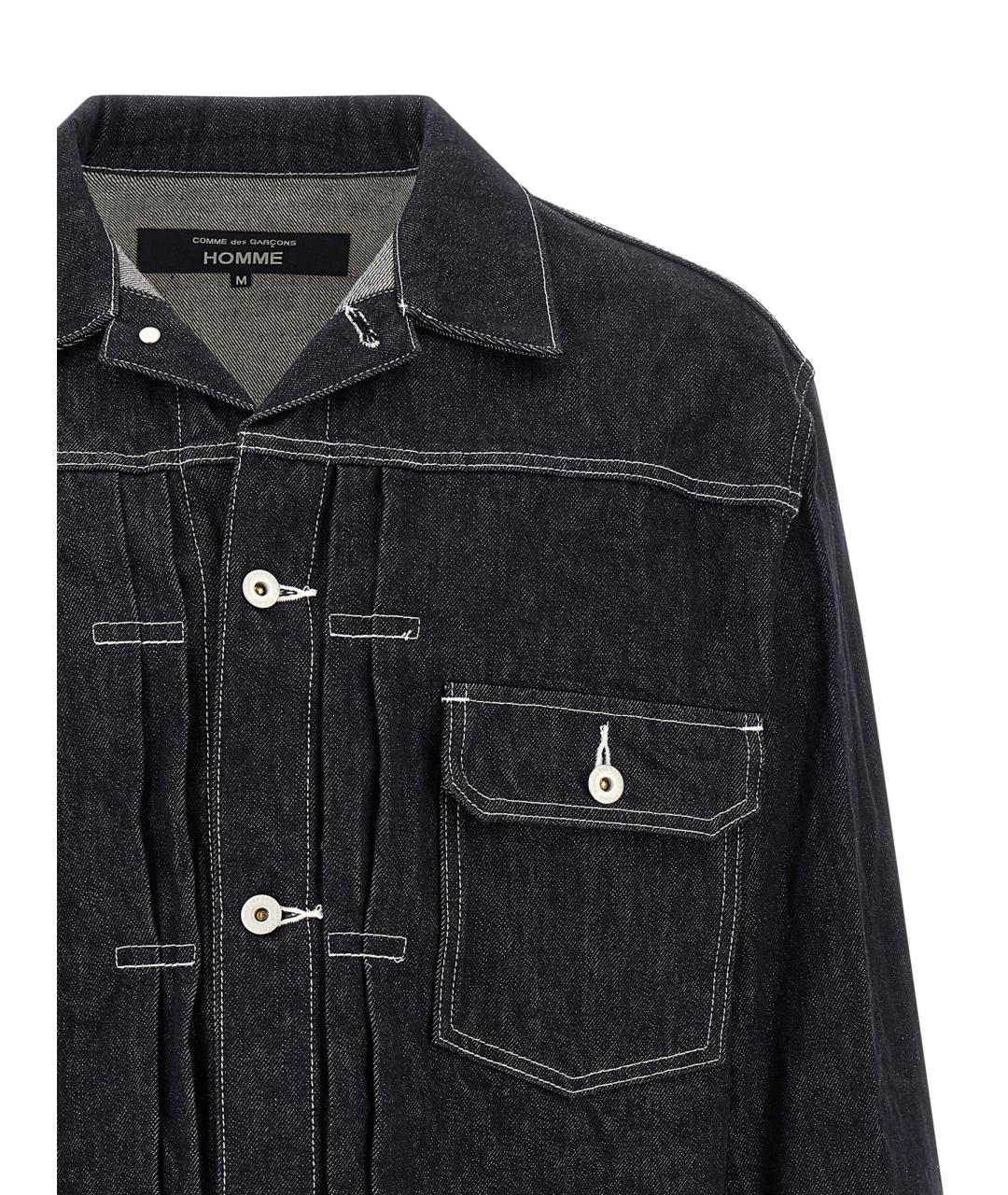 COMME DES GARÇONS HOMME PLUS Синяя хлопковая куртка, фото 3