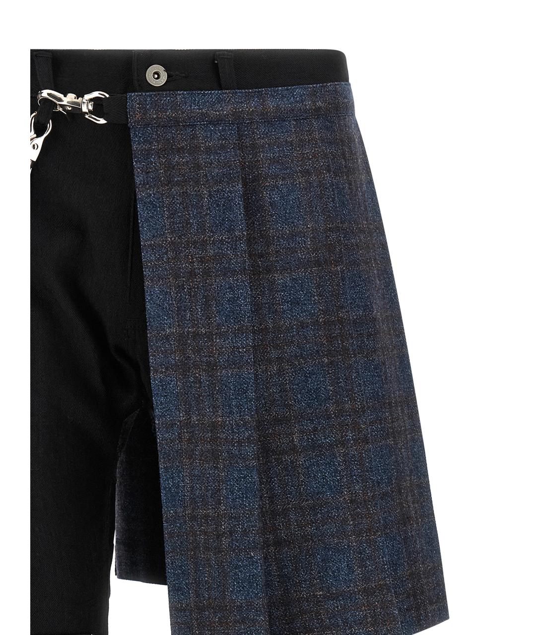 JUNYA WATANABE Черные хлопковые прямые джинсы, фото 4