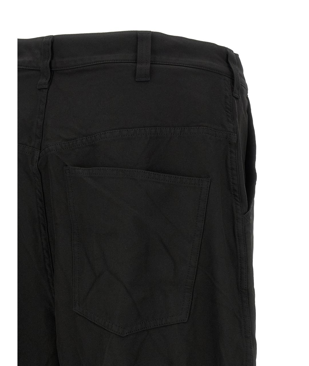 COMME DES GARÇONS HOMME PLUS Черные полиэстеровые повседневные брюки, фото 4