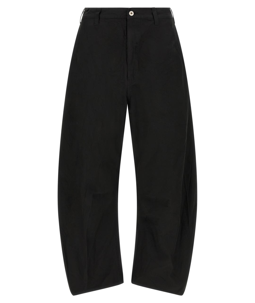 COMME DES GARÇONS HOMME PLUS Черные полиэстеровые повседневные брюки, фото 1