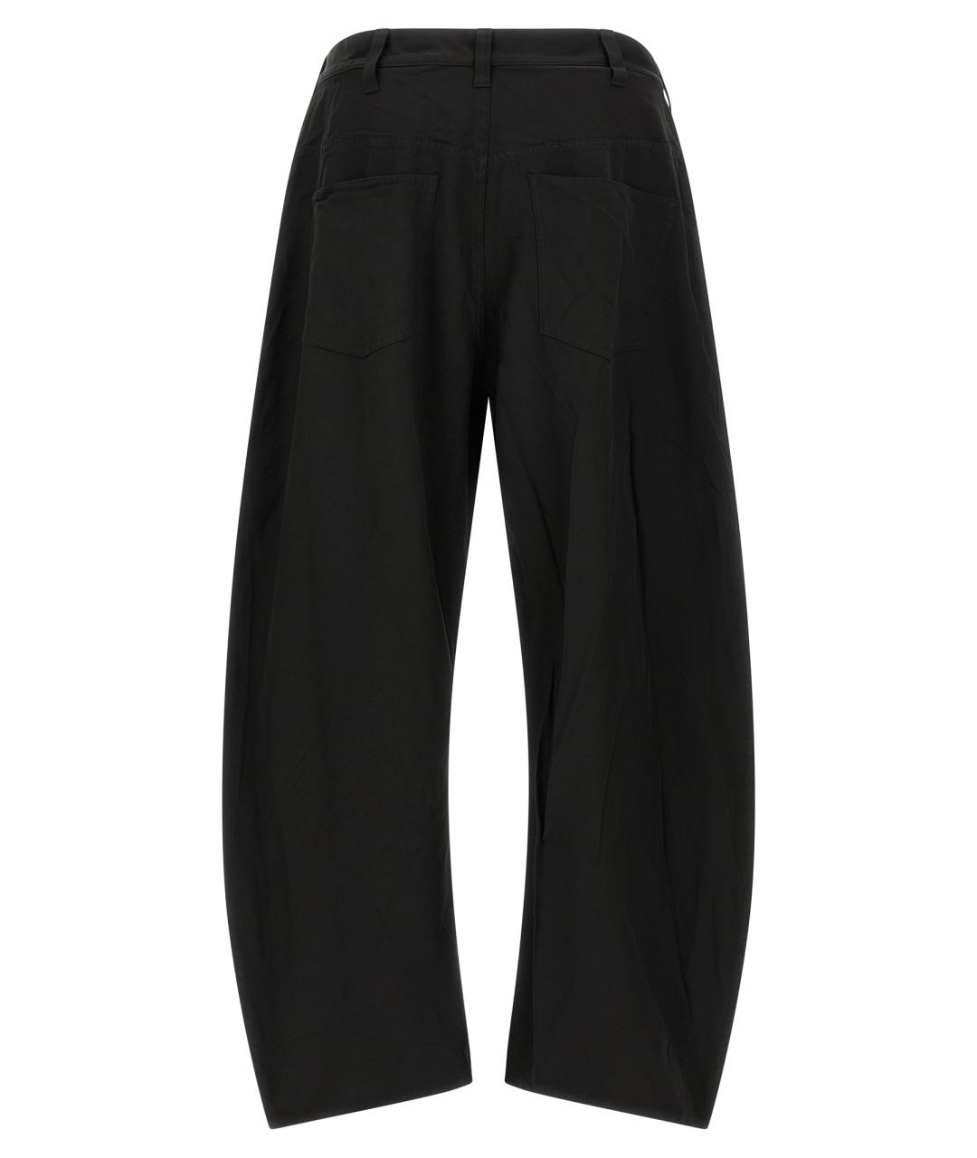 COMME DES GARÇONS HOMME PLUS Черные полиэстеровые повседневные брюки, фото 2