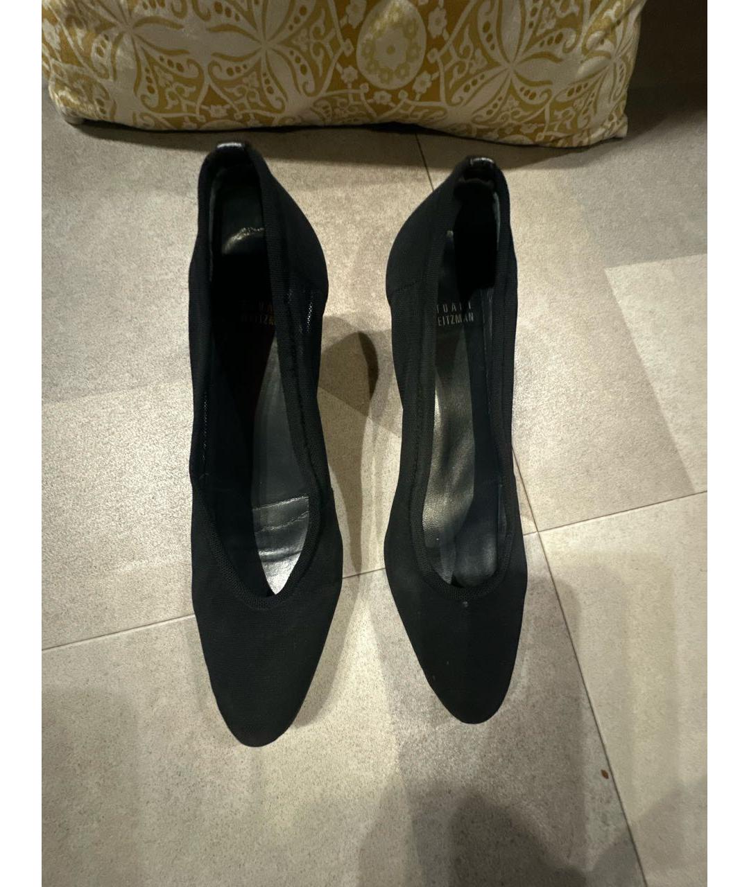STUART WEITZMAN Черные резиновые туфли, фото 2