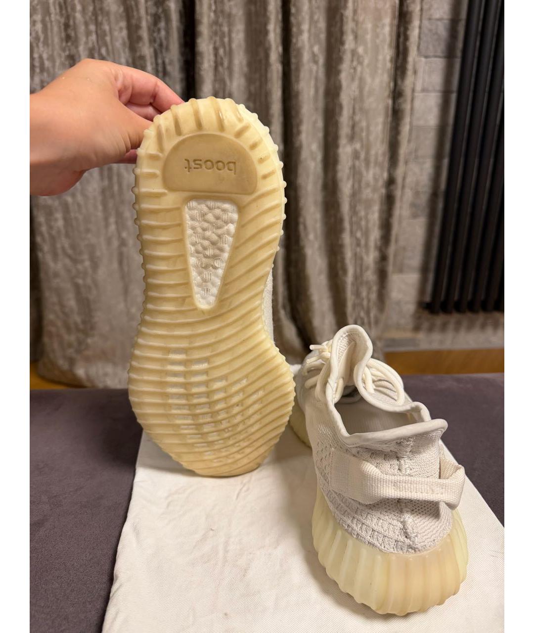 ADIDAS YEEZY Бежевые кроссовки, фото 6