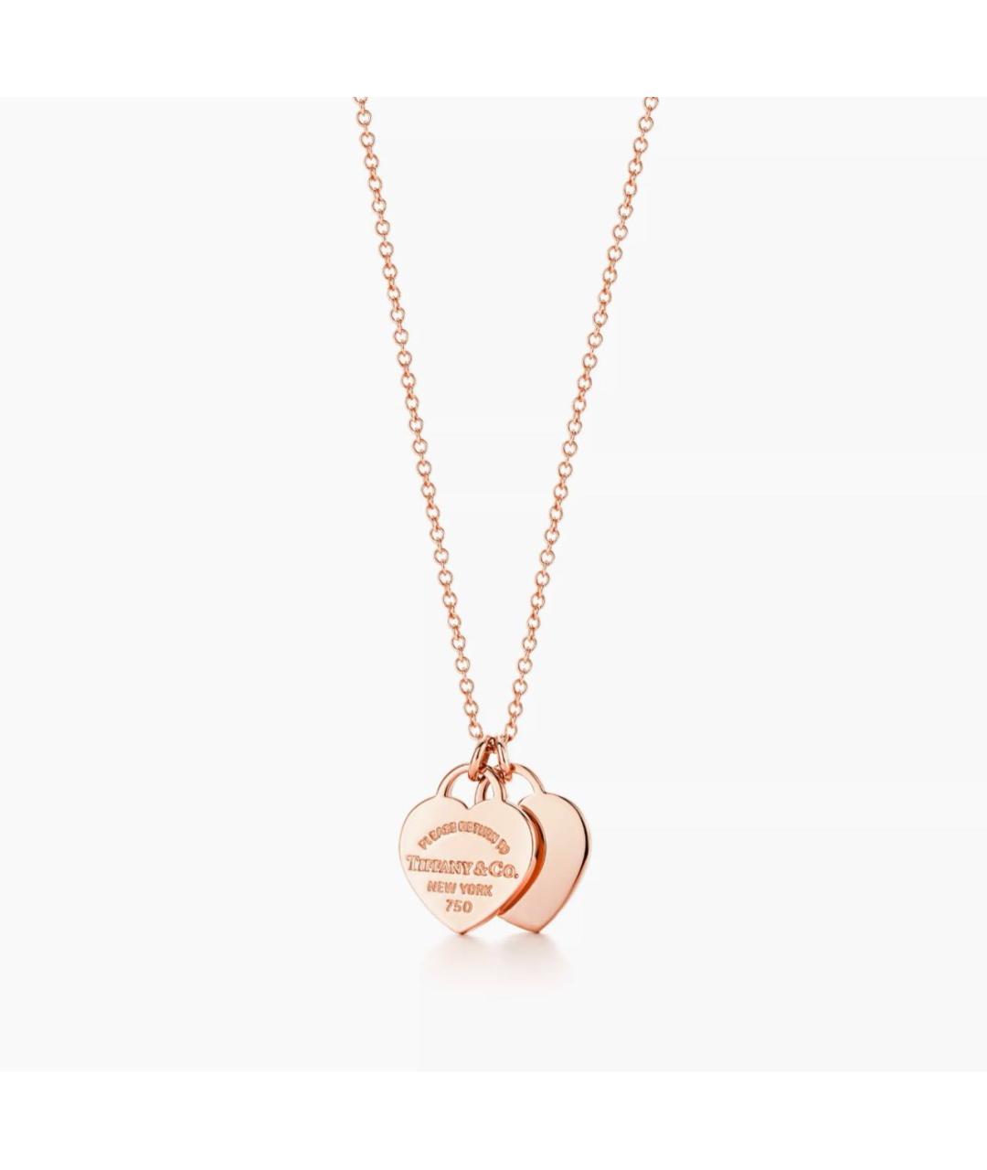TIFFANY&CO Золотое колье из розового золота, фото 9