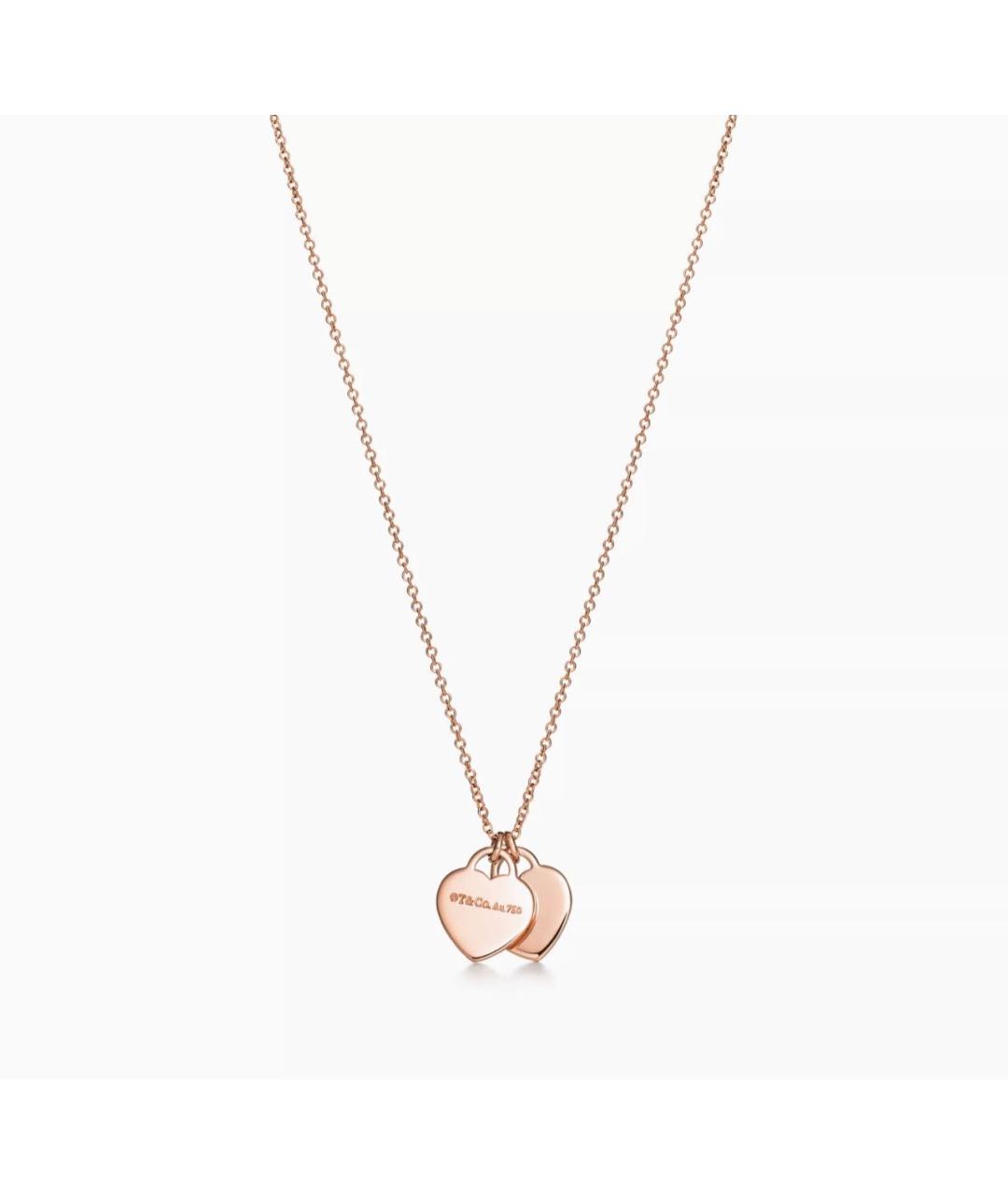TIFFANY&CO Золотое колье из розового золота, фото 7