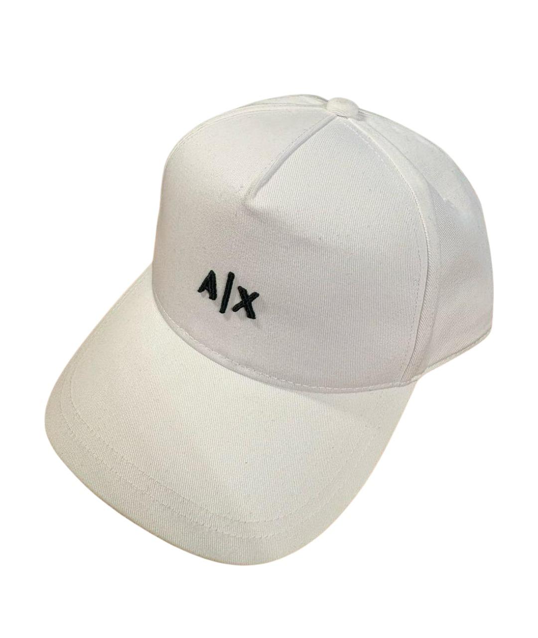 ARMANI EXCHANGE Белая хлопковая кепка/бейсболка, фото 1