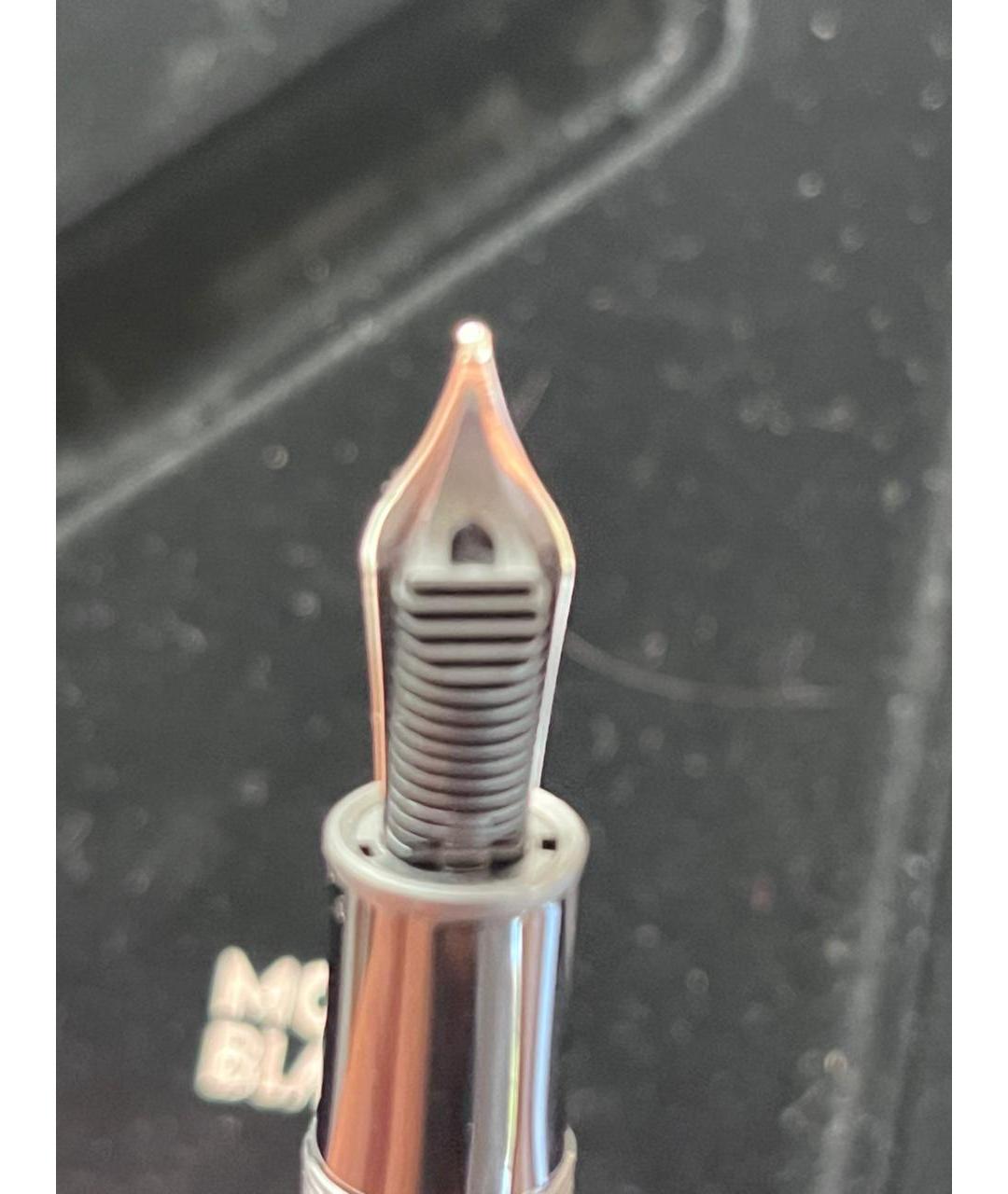 MONTBLANC Черная стеклянная перьевая ручка, фото 7