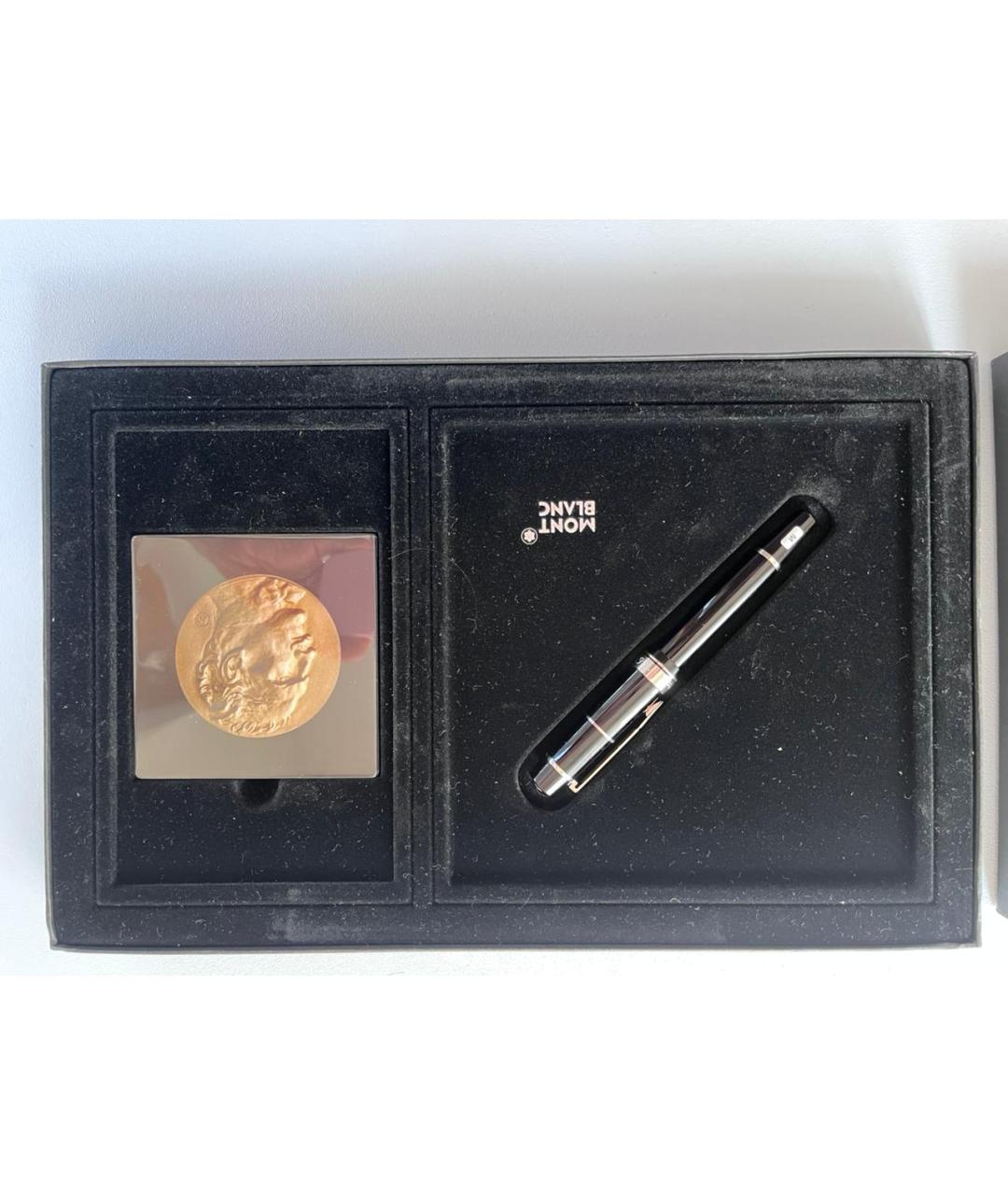 MONTBLANC Черная стеклянная перьевая ручка, фото 5