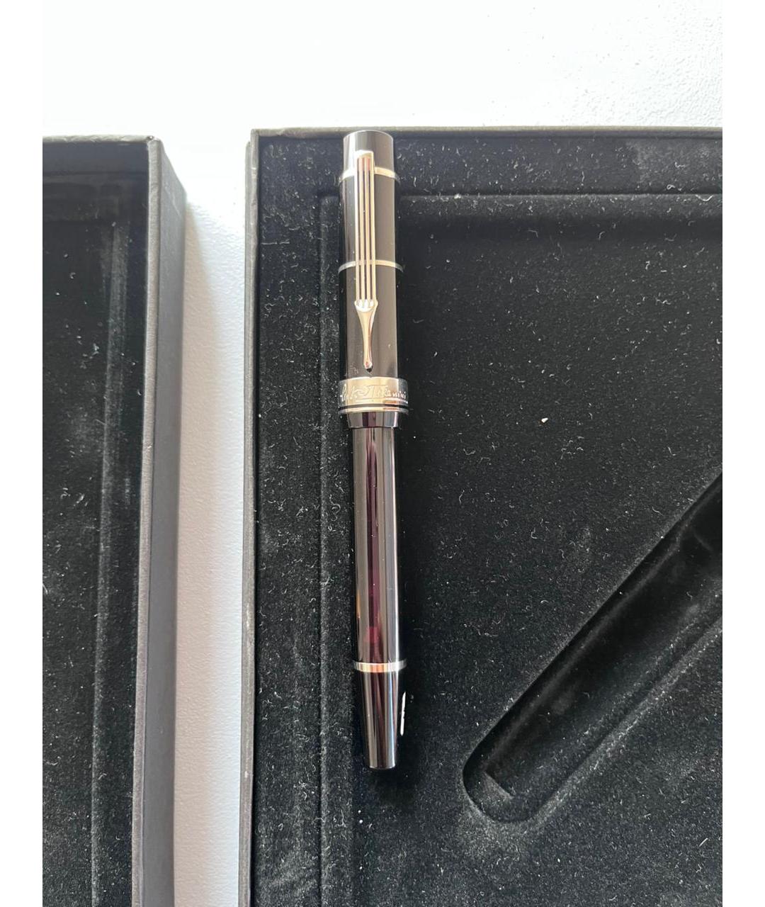 MONTBLANC Черная стеклянная перьевая ручка, фото 2