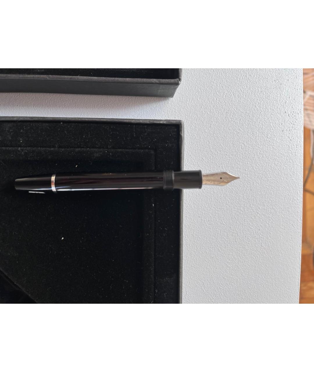 MONTBLANC Черная стеклянная перьевая ручка, фото 6