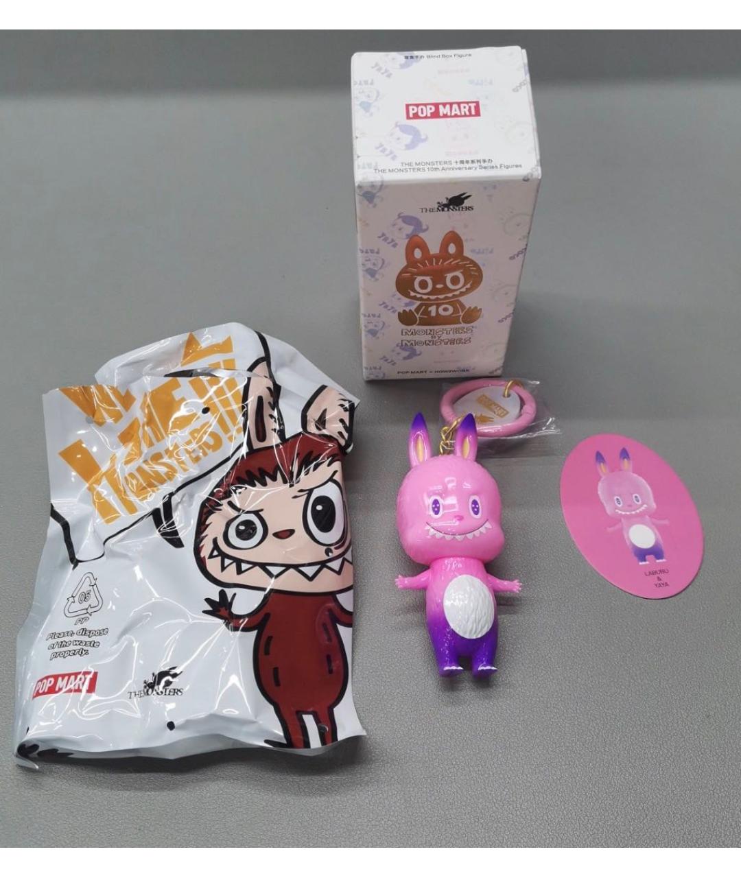 POP MART Розовый брелок, фото 5
