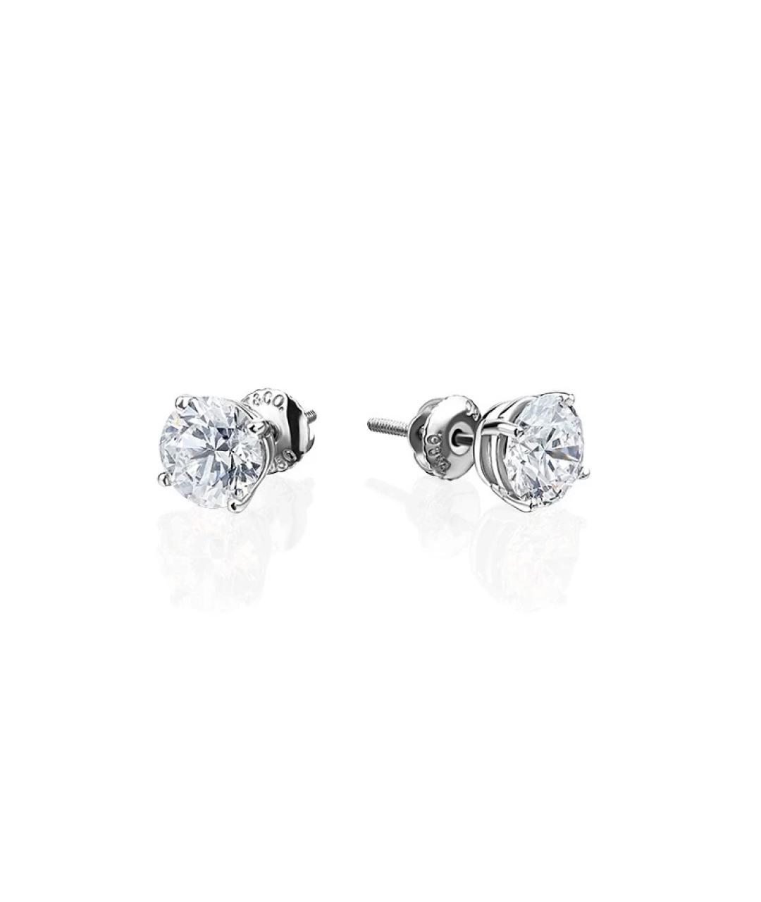 TIFFANY&CO Платиновые серьги, фото 5