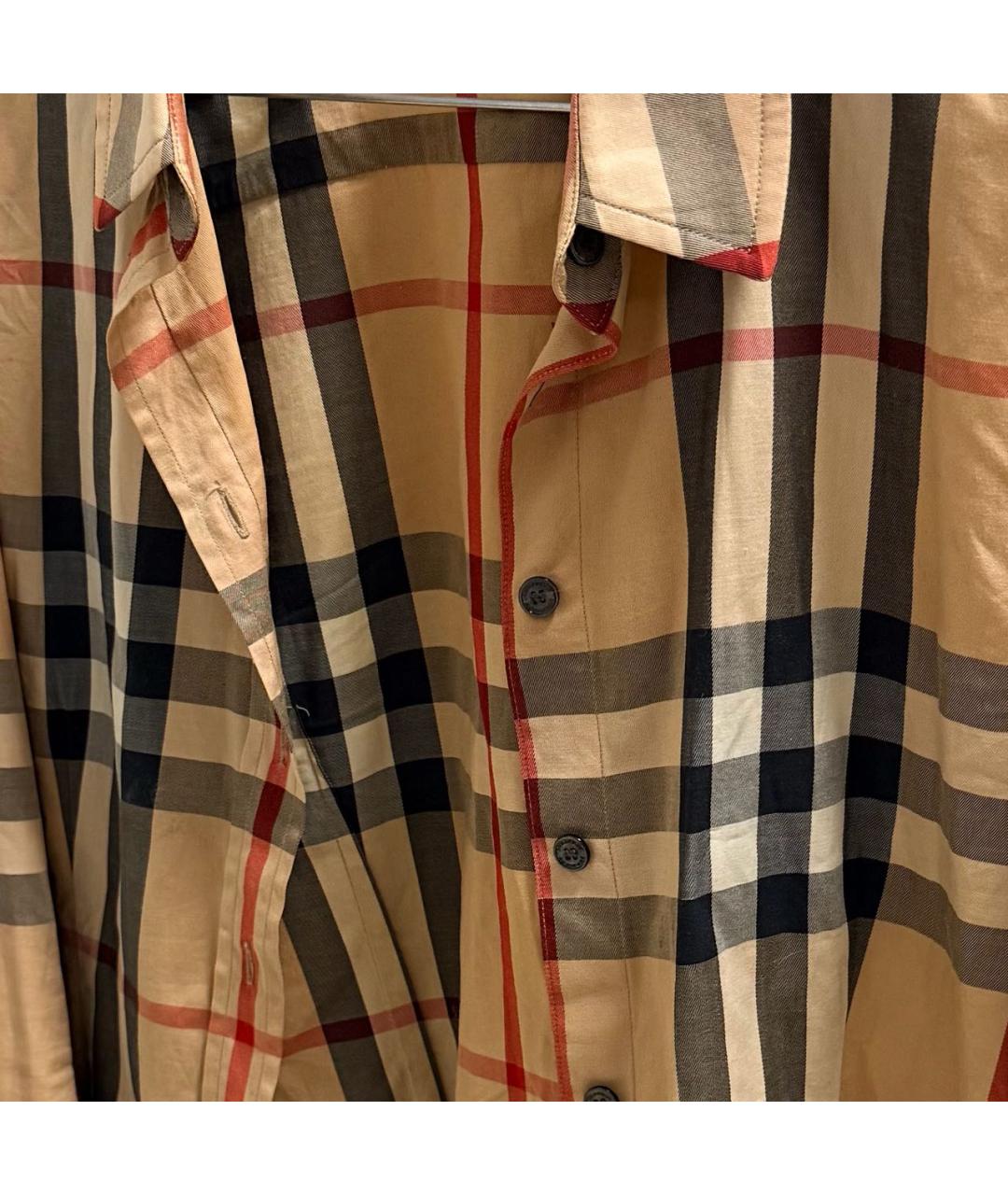 BURBERRY Хлопковая рубашка, фото 4