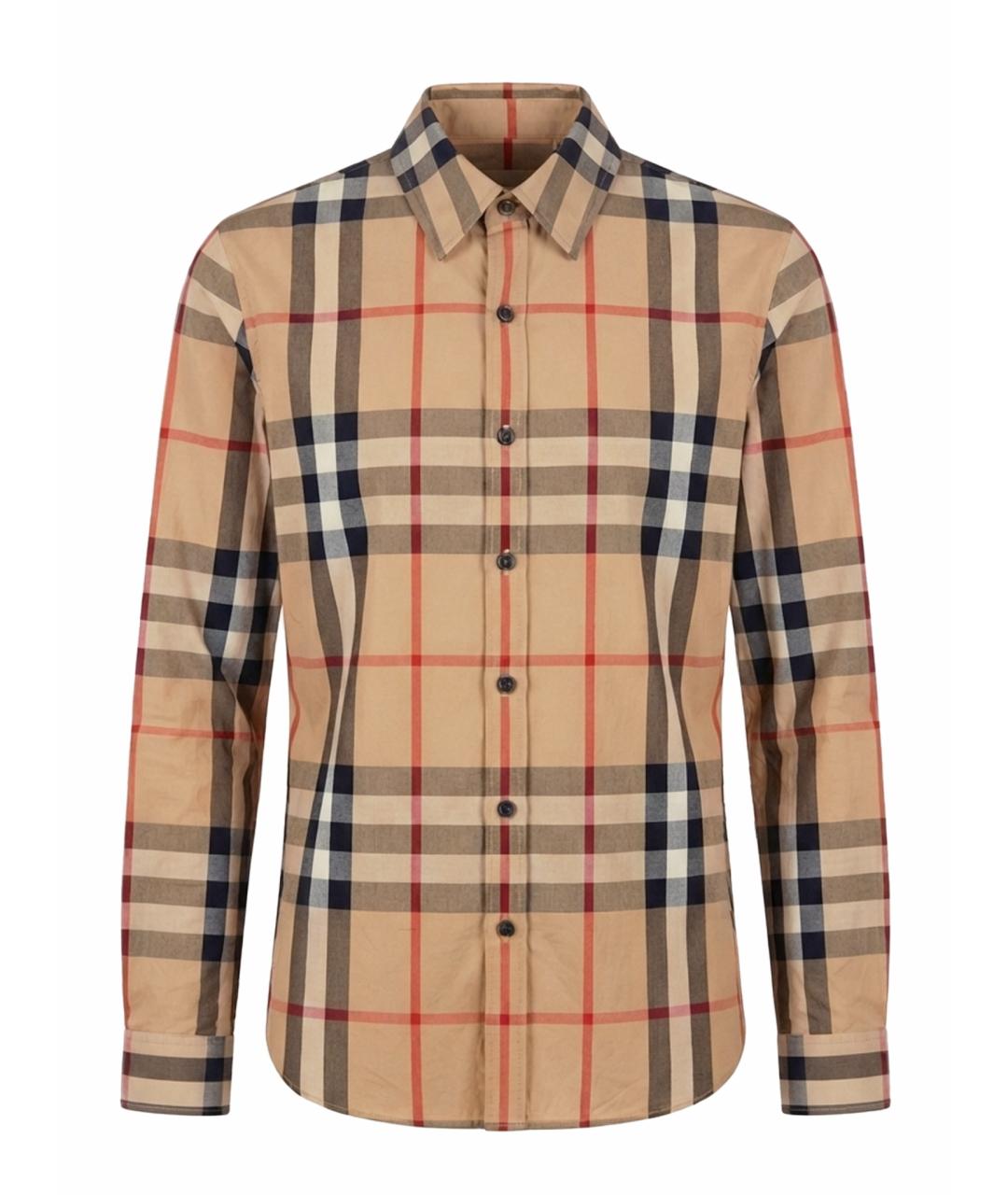 BURBERRY Хлопковая рубашка, фото 1